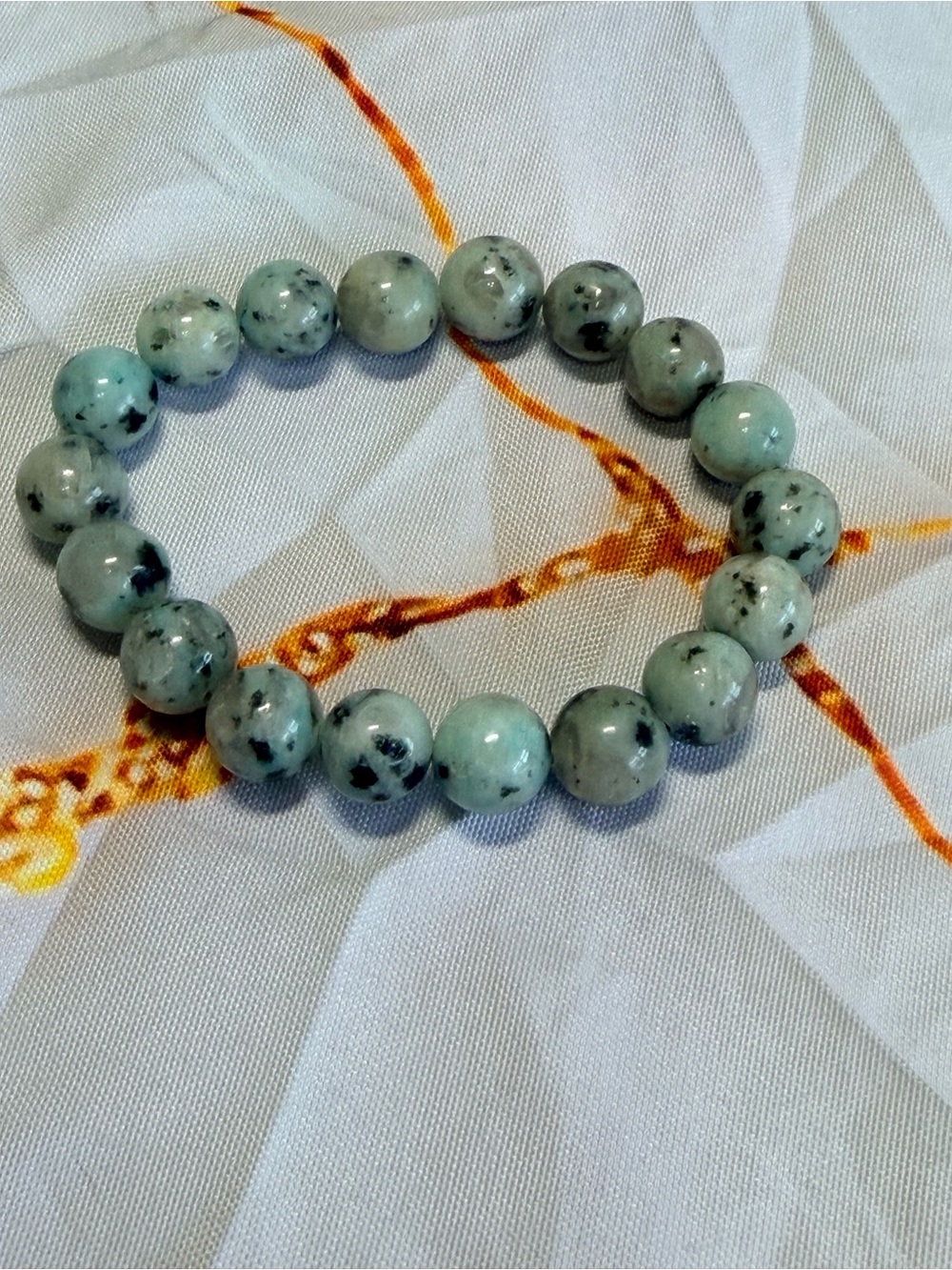 Kiwi Jasper Bracelet stretch
